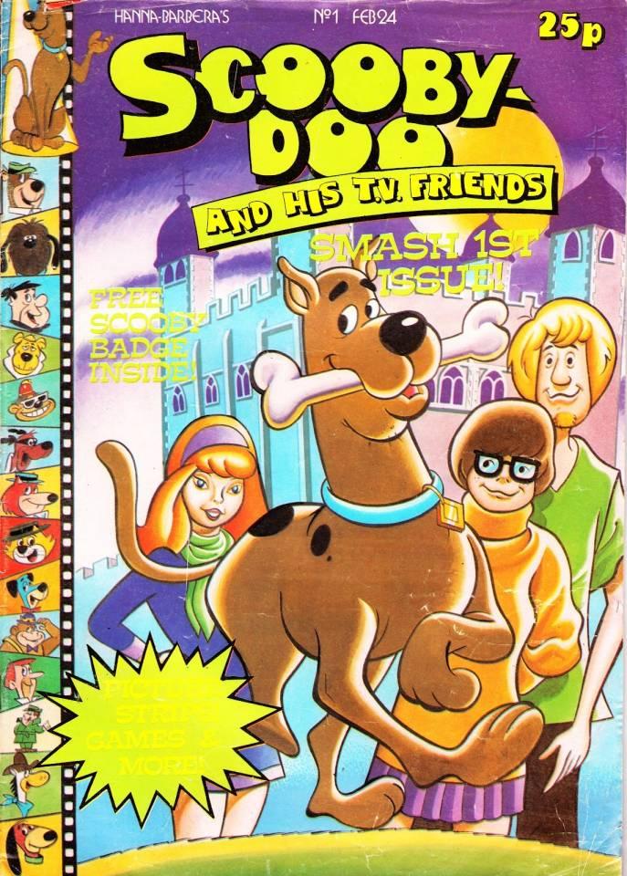 Scooby-Doo and His T.V. Friends cover — © Marvel UK/Panini UK