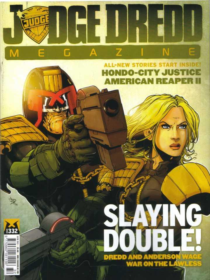 Judge Dredd Megazine #332 cover