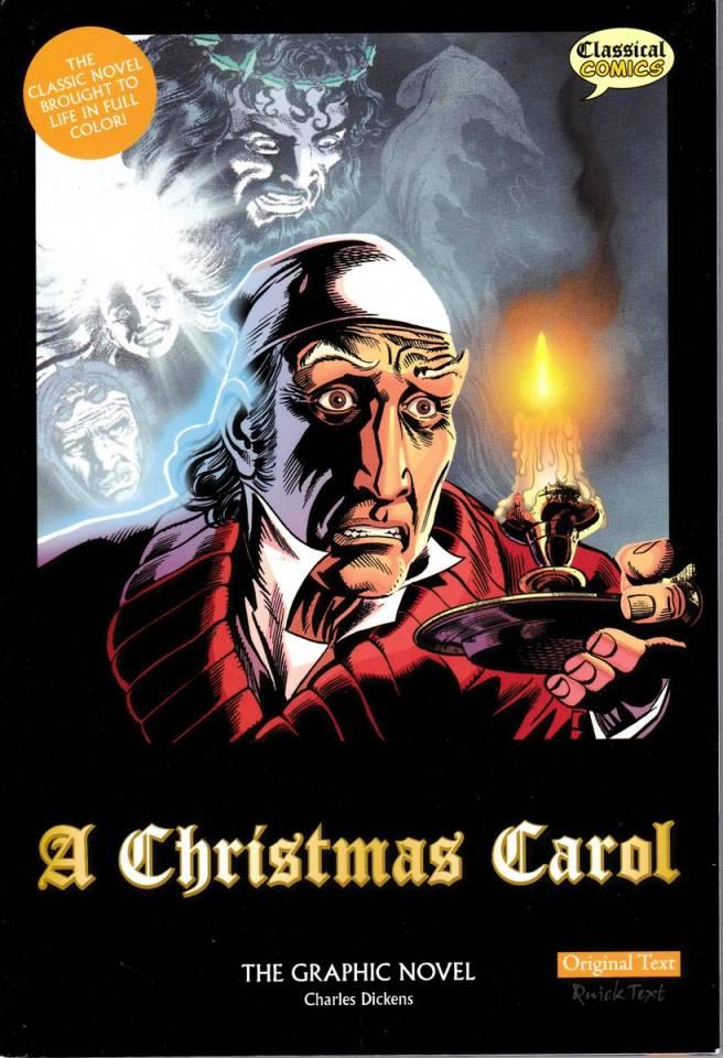 A Christmas Carol cover — © Classical Comics