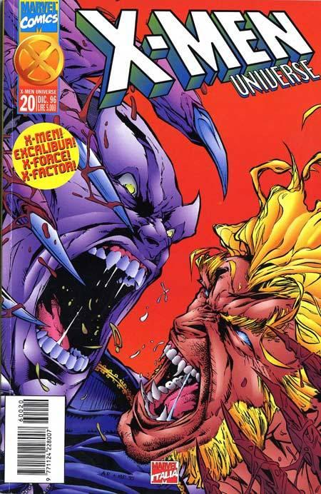 X-Men Deluxe #20 cover