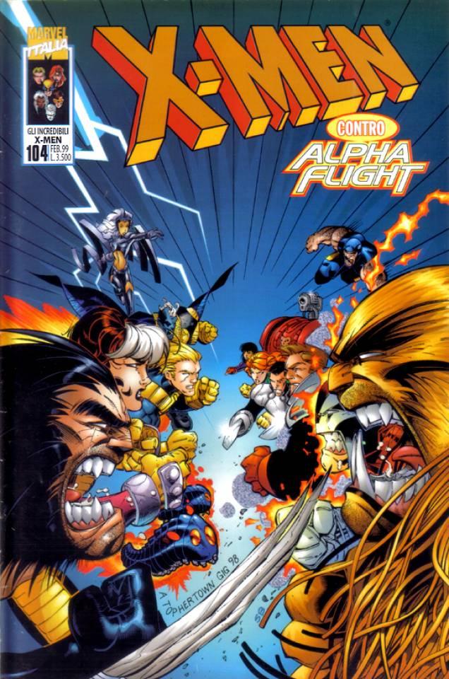 Gli Incredibili X-Men #104 cover