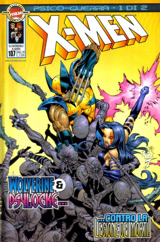 Gli Incredibili X-Men #107 cover