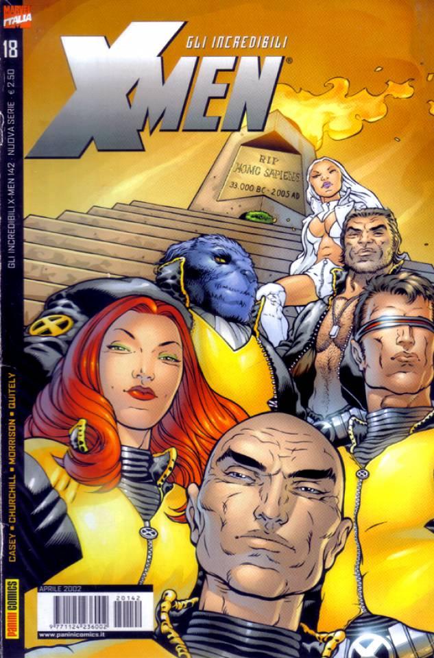 Gli Incredibili X-Men #142 cover