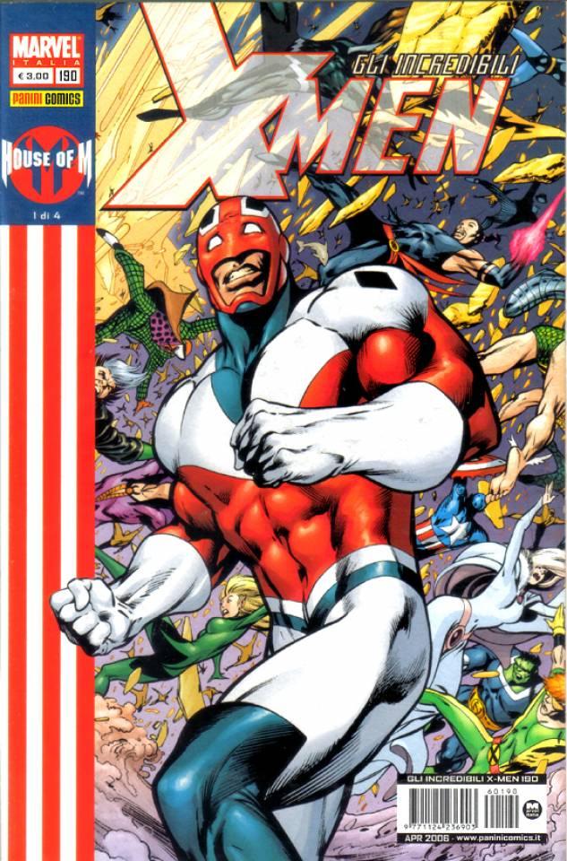 Gli Incredibili X-Men #190 cover