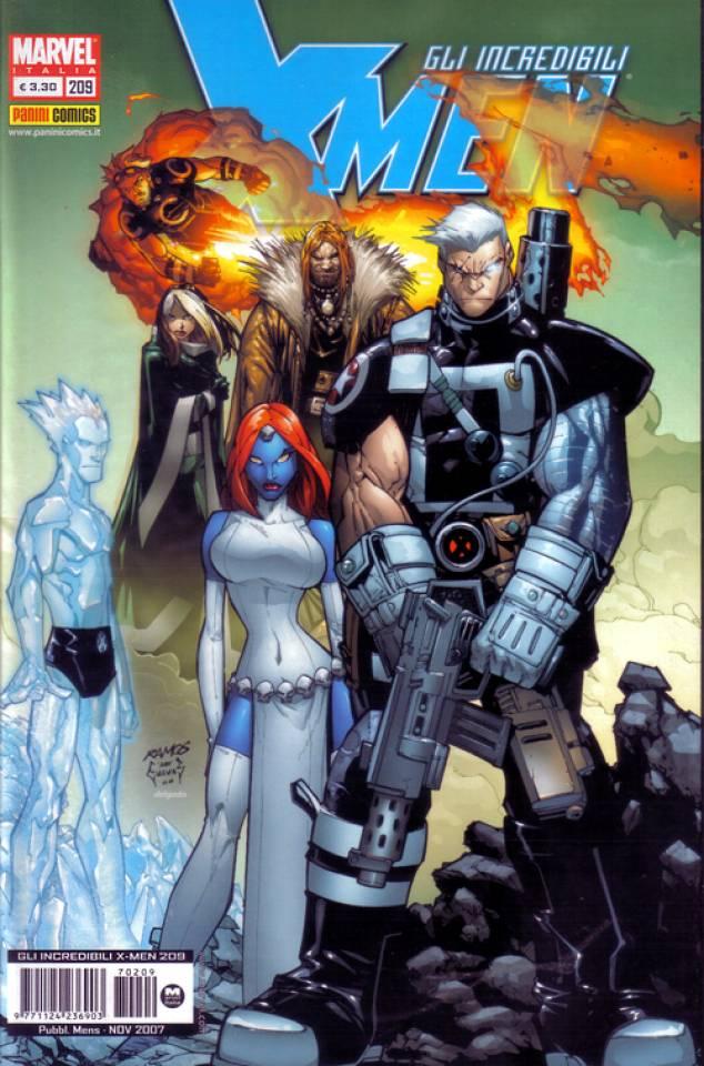 Gli Incredibili X-Men #209 cover