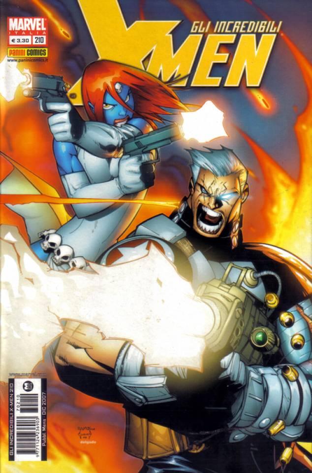 Gli Incredibili X-Men #210 cover
