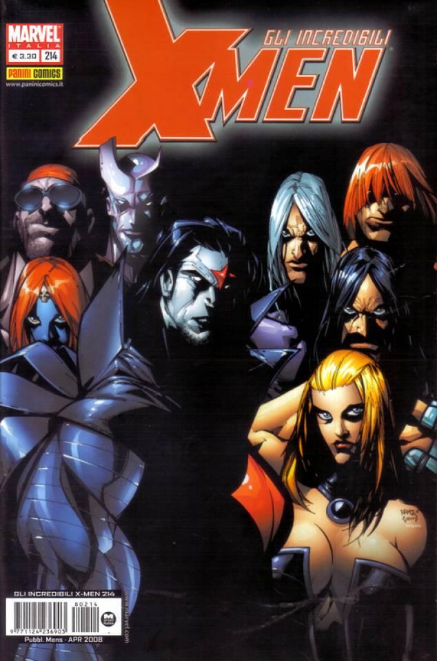 Gli Incredibili X-Men #214 cover