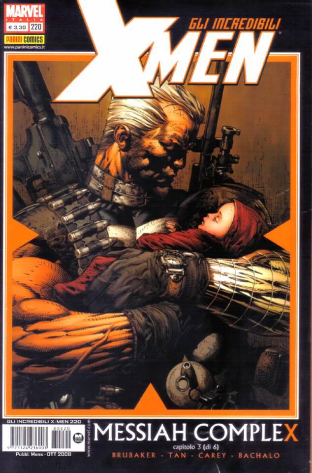 Gli Incredibili X-Men #220 cover