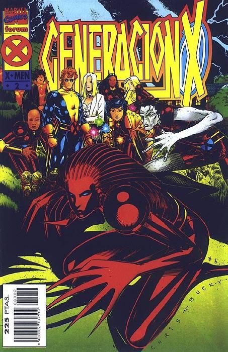 Generaciòn-X #2 cover