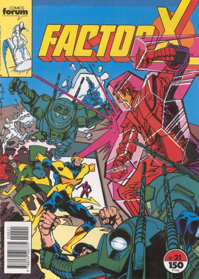 Factor-X #21 cover