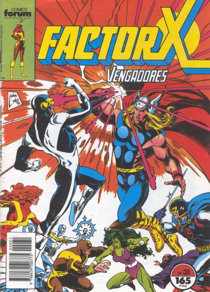 Factor-X #31 cover