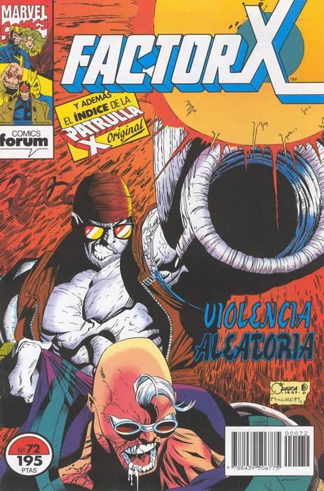 Factor-X #72 cover