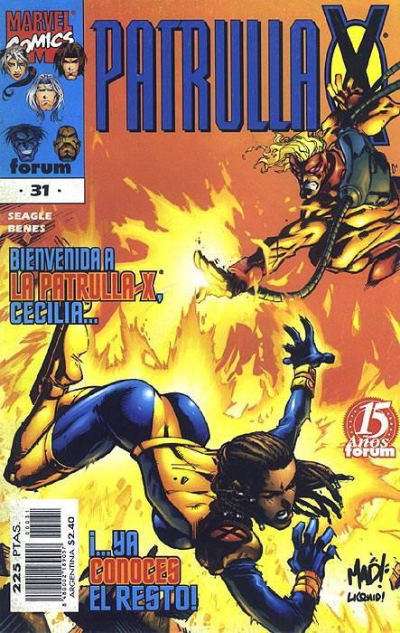 Patrulla-X #31 cover