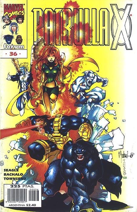 Patrulla-X #36 cover