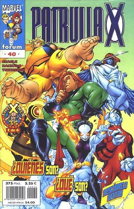 Patrulla-X #40 cover