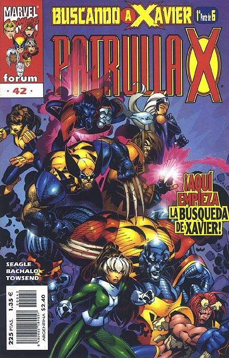 Patrulla-X #42 cover