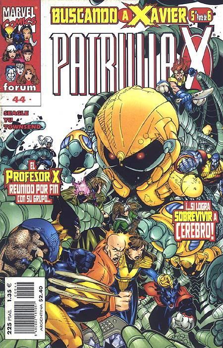 Patrulla-X #44 cover
