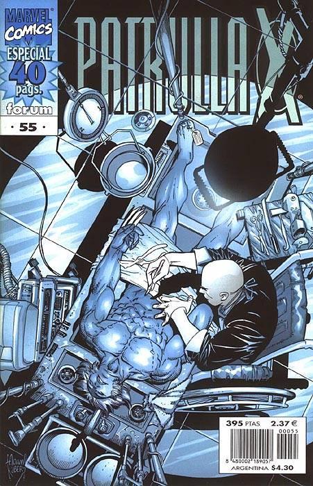 Patrulla-X #55 cover