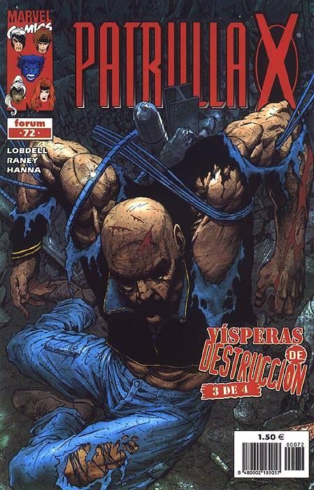 Patrulla-X #72 cover
