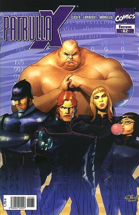 Patrulla-X #82 cover