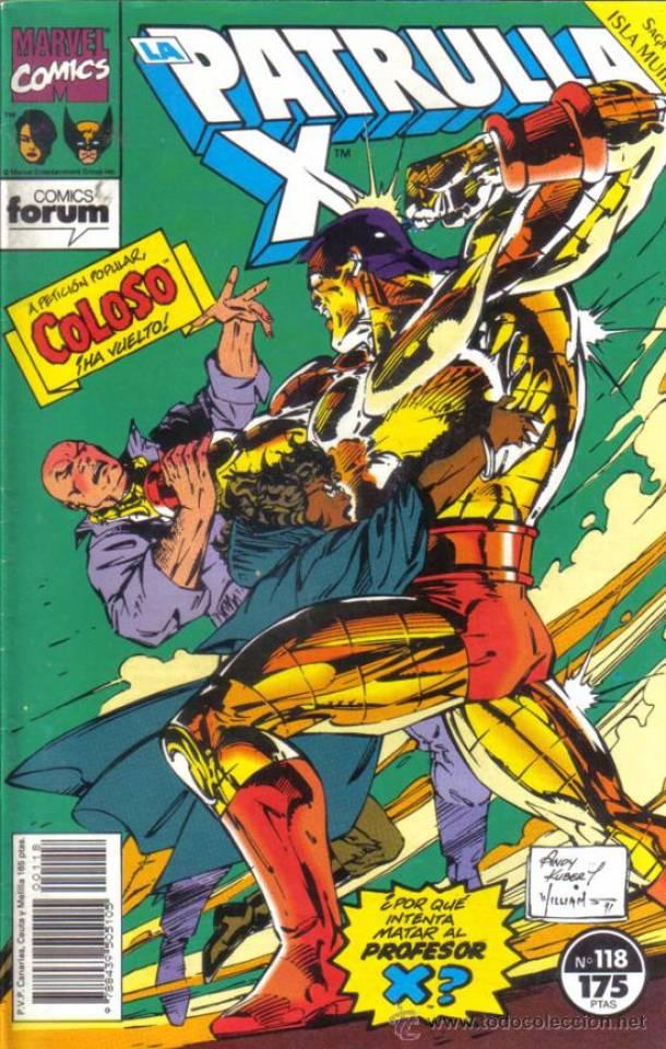 Patrulla-X #118 cover