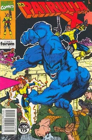 Patrulla-X #106 cover