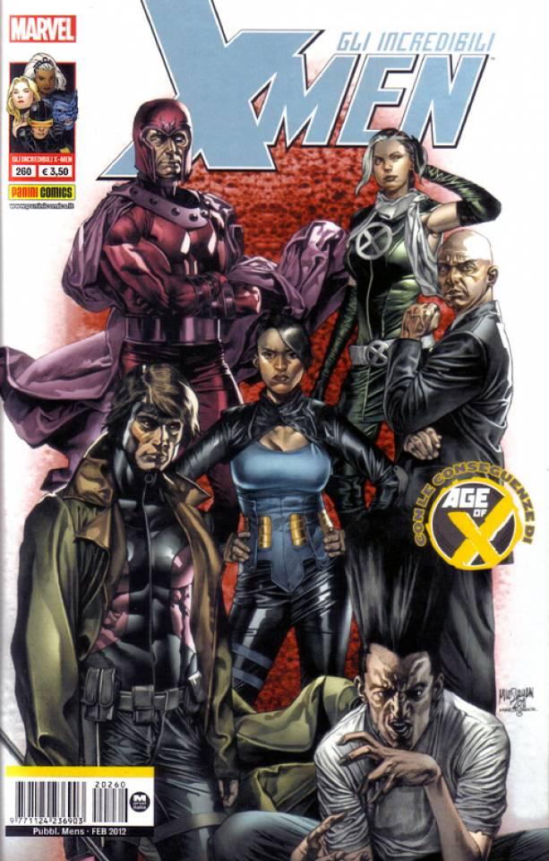 Gli Incredibili X-Men #260 cover