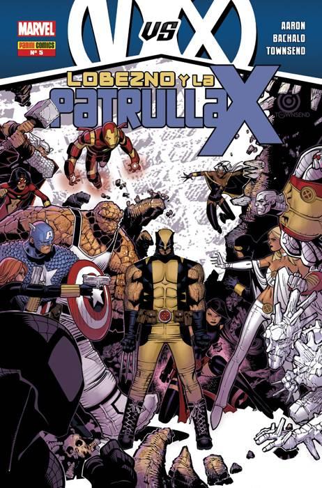 Lobezno y La Patrulla-X #5 cover
