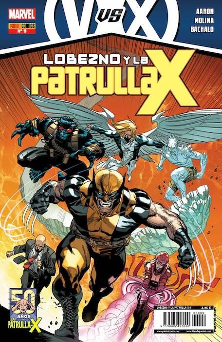 Lobezno y La Patrulla-X #9 cover