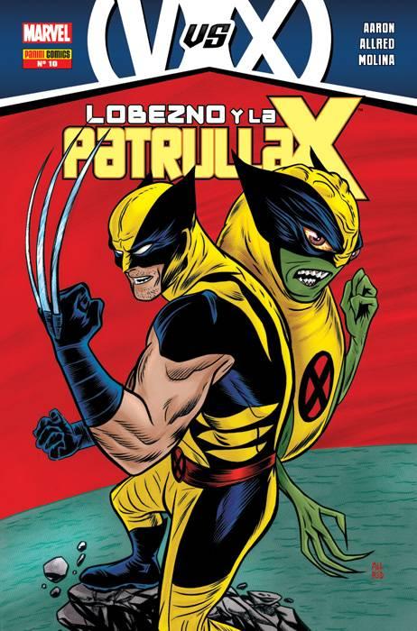 Lobezno y La Patrulla-X #10 cover