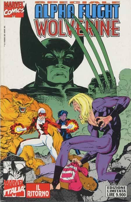 Speciale Alpha Flight - Wolverine cover — © Panini Comics