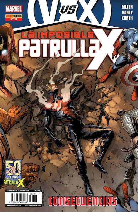 Imposible Patrulla-X #11 cover