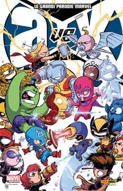 Le grandi parodie Marvel cover — © Panini Comics