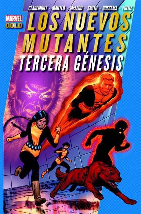 Marvel Gold. Los Nuevos Mutantes cover — © Panini España