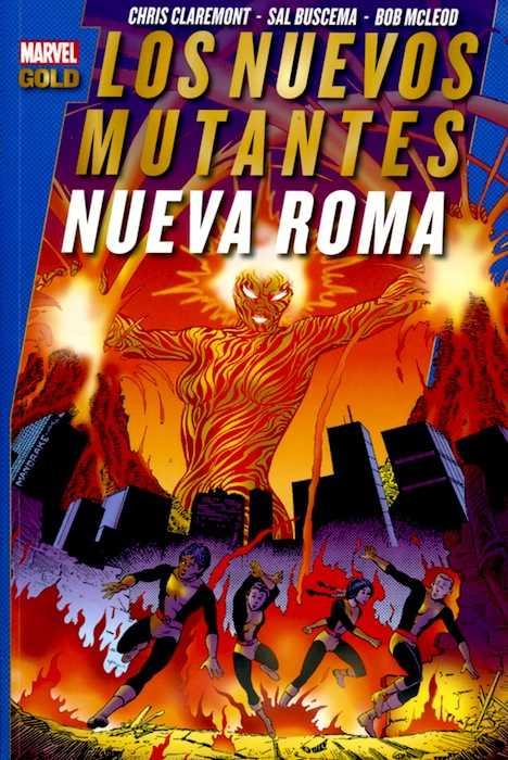 Marvel Gold. Los Nuevos Mutantes cover — © Panini España