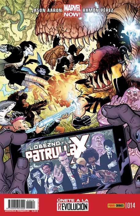 Lobezno y La Patrulla-X #14 cover