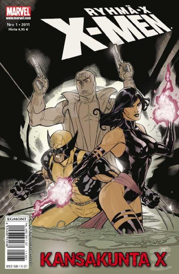 Ryhmä-X #2011-01 cover