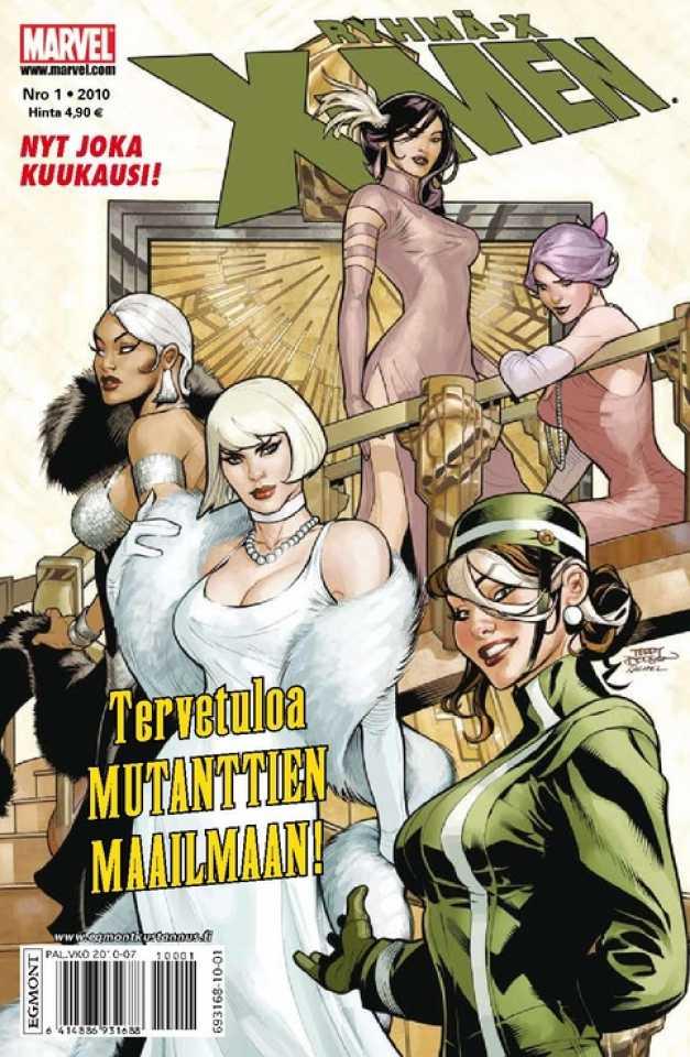 Ryhmä-X #2010-01 cover