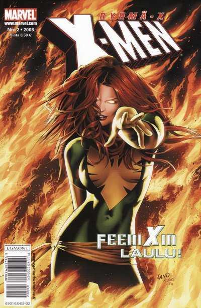 Ryhmä-X #2008-02 cover