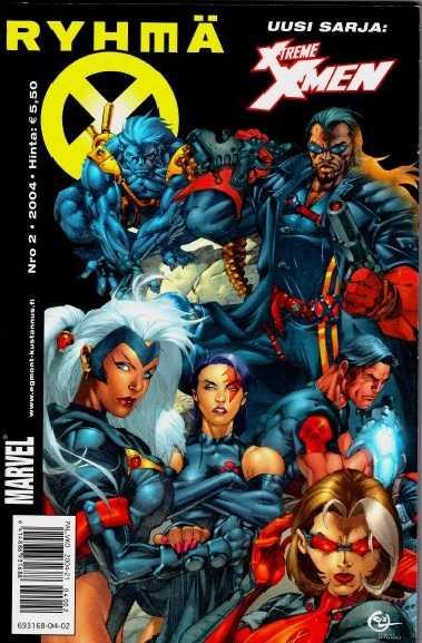 Ryhmä-X #2004-02 cover