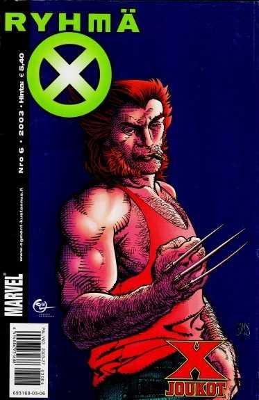 Ryhmä-X #2003-06 cover