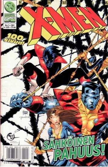 Ryhmä-X #2001-03 cover