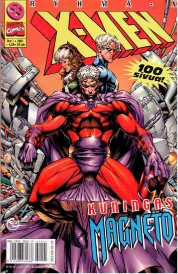 Ryhmä-X #2001-01 cover