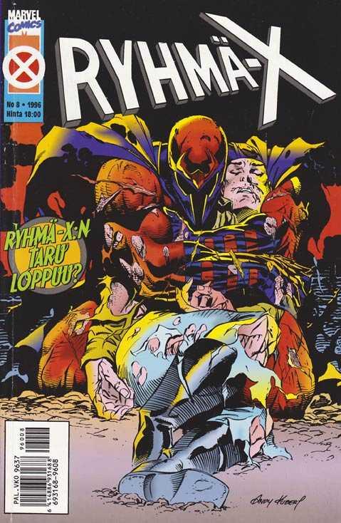 Ryhmä-X #1996-08 cover