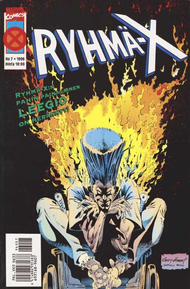 Ryhmä-X #1996-07 cover