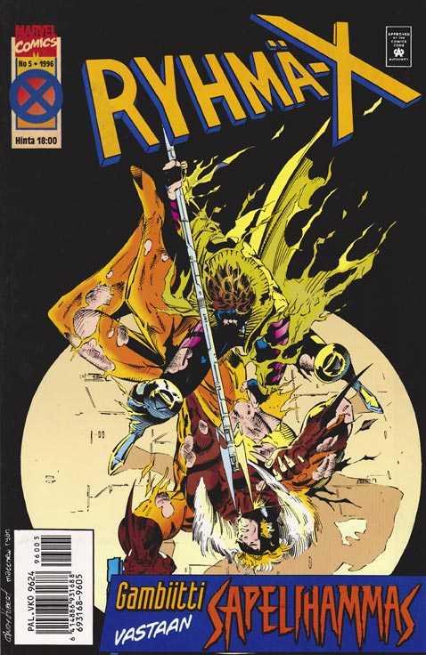 Ryhmä-X #1996-05 cover