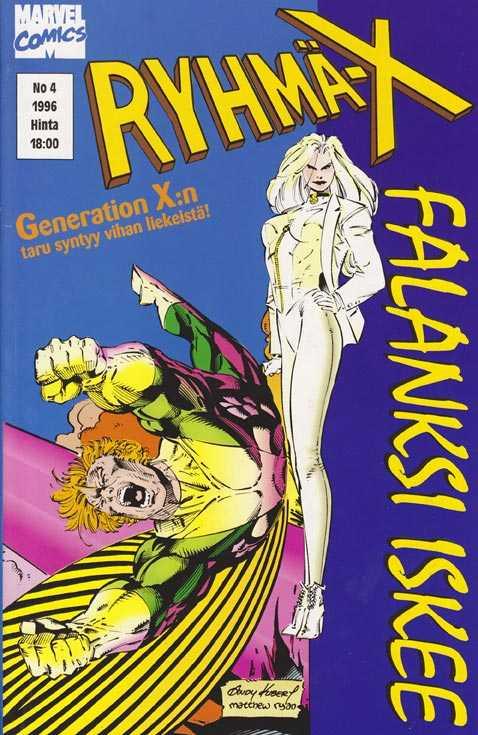 Ryhmä-X #1996-04 cover