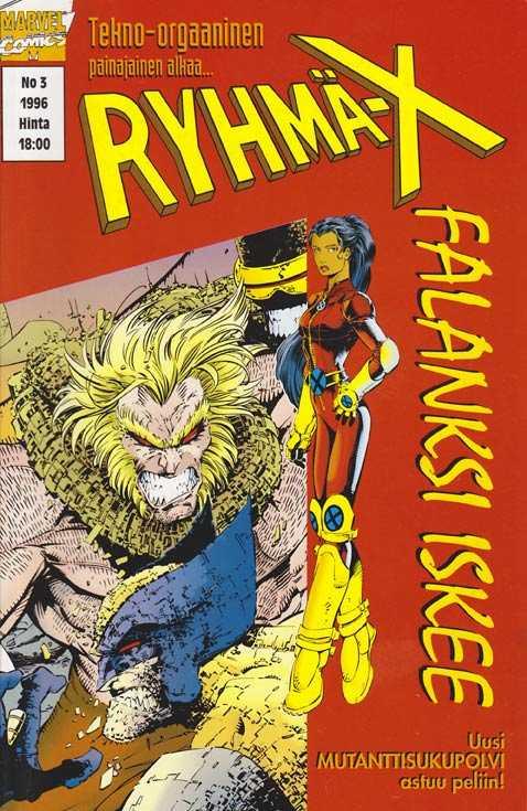 Ryhmä-X #1996-03 cover