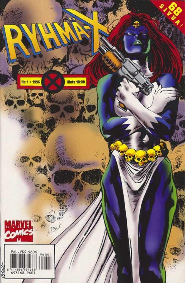 Ryhmä-X #1996-01 cover