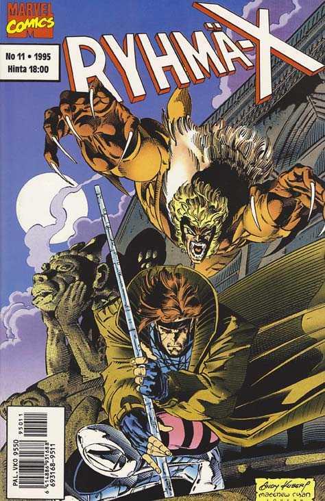 Ryhmä-X #1995-11 cover
